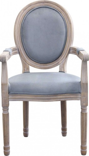 Poltrona classica velluto - in,