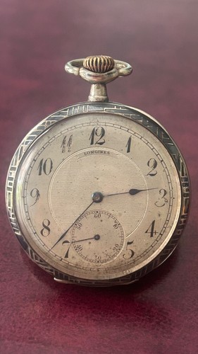Pocket watch longines silver - pocket,