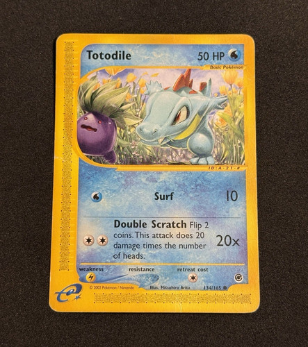 Pokemon tcg totodile 134 - tcg, 134/165