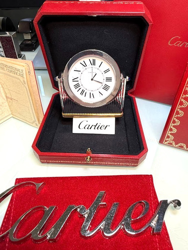 Cartier pendulette ronde - cartier,