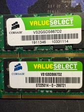 Vintage Lotto banchi RAM notebook laptop 512 MB 1GB DDR2 SODIMM varie velocità