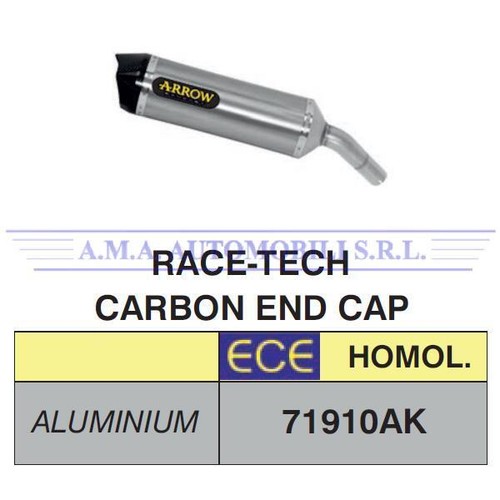 Terminale race tech alluminio - terminale, race-tech