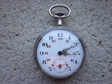 OROLOGIO DA TASCA CYLINDRE 10 RUBIS SEMI FUNZIONANTE CIPOLLA PER TASCHINO ANTICO