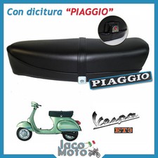 Sella VESPA 50 SPECIAL R L N / 125 ET3 con serratura dicitura scritta PIAGGIO