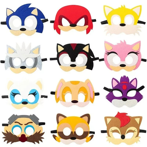 Maschera riccio sonic - maschera,