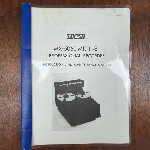 Vintage otari 5050 mkiii - vintage,