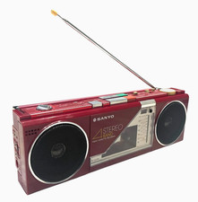 Vintage e raro / rosso Sanyo