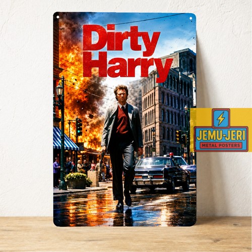 Poster metallo film dirty - poster,