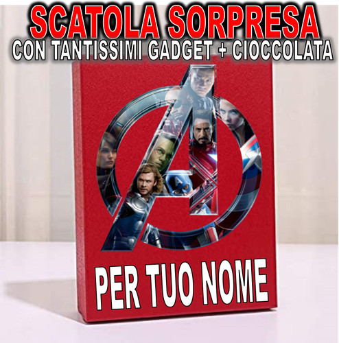 The avengers scatola giochi - scatola,