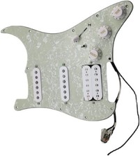 SSH Prewired Loaded Pickguard with Alnico5 Pickups for Fender Strat Guitar