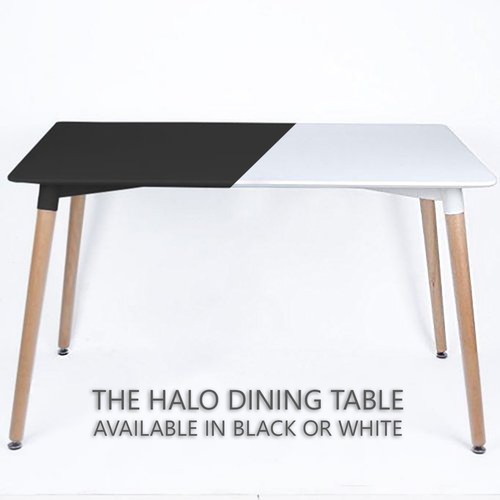 Halo tavolo pranzo nero - da,