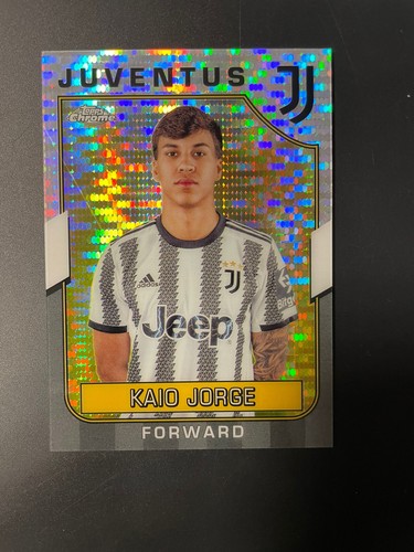 Topps chrome juventus kaio - chrome,