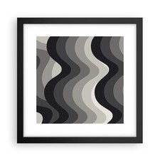 Poster 30x30cm Linee Onde