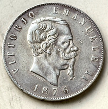 Italia Italia 5 Lire 1876