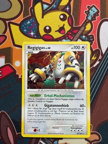 Carte pokemon regigigas holo - carte,