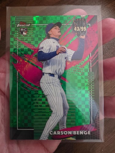 2026 topps finest carson - topps,