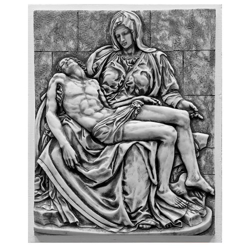 Pietà michelangelo quadro - di,