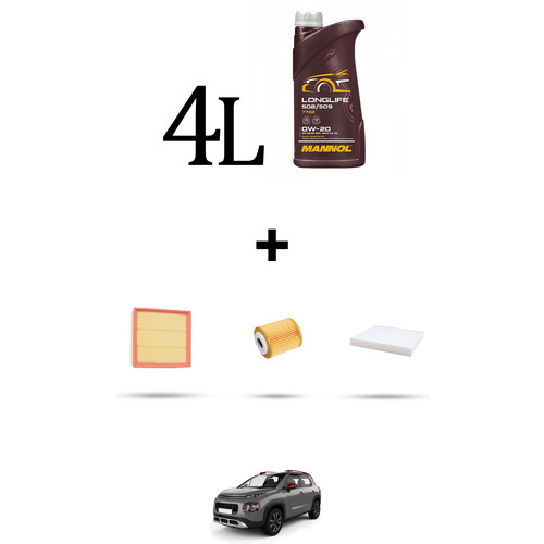 Hoffcar kit tagliando filtri - hoffcar, 3