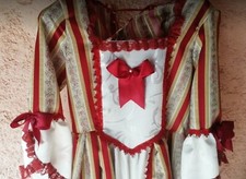 Abito Storico Teatrale Donna Carnevale Rievocazione Vintage D'epoca 