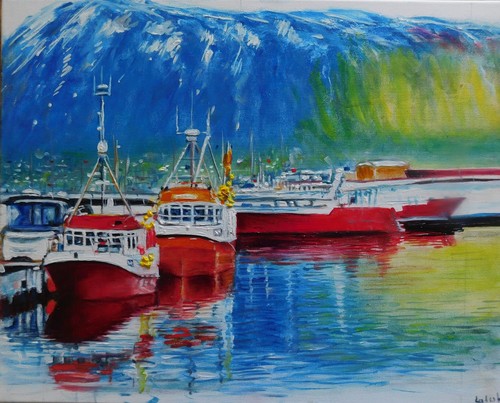 Dipinto nautico originale