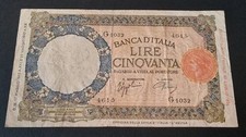 CINQUANTA 50 LIRE LUPA