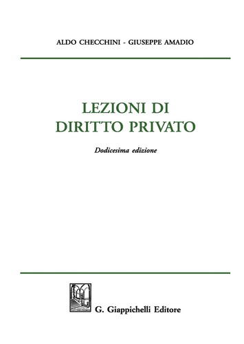 Lezioni diritto privato - di,