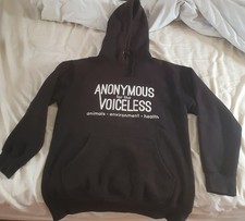 Felpa con cappuccio Anonymous