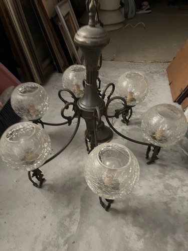 Lampadario luci con sfere - lampadario,