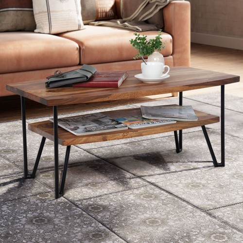 Finebuy tavolino salotto - tavolino, legno