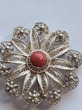 Spilla/ciondolo argento stile