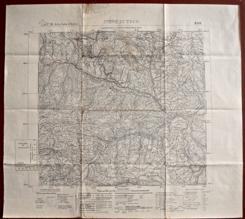 Cartina geografica piove - cartina,