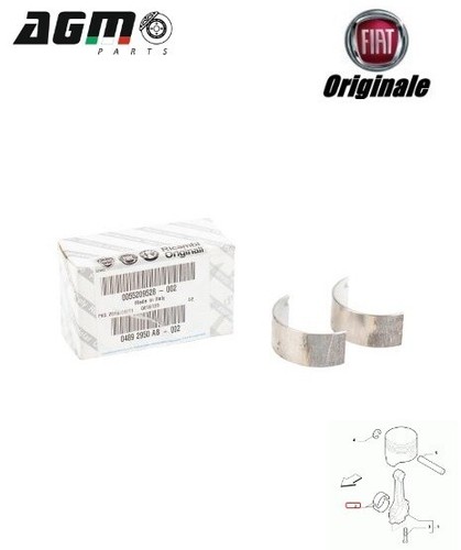 Semicuscinetto bronzina biella - bronzina,