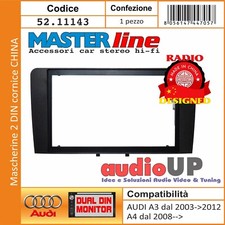 MASCHERINA RADIO 2 DIN AUDI A3