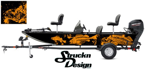 Grafica astratta pesca - grafica,