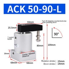 Cilindro di bloccaggio rotante