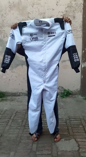Tuta corsa kart ricamata - corsa, go