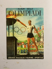 ALBUM DELLE OLIMPIADI 1960 OTTIMO CON 10 FIGURINE ED. FILALBO