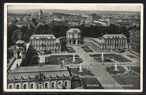 Cartolina dresda kgl - dresda,, kgl.
