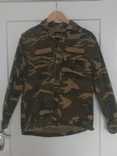 Giacca militare mimetica uomo