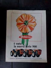 GOLDONI TRATTORI SERIE 900 pubblicità rivista dell'epoca 1978 25X32