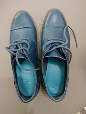 Scarpe francesine donna blu 38