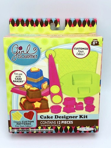 Girl gourmet cake baking - girl,