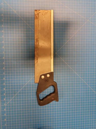 Stanley back saw tenon - back,