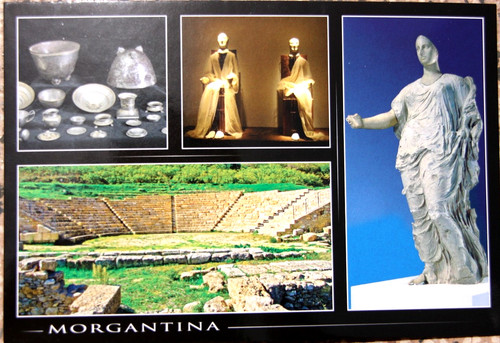 Cartolina morgantina - cartolina.,
