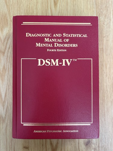 Dsm diagnostic - dsm-iv, &