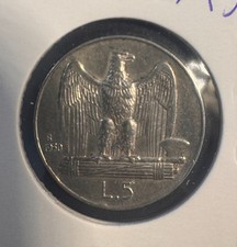 5 LIRE 1930 LIRA ITALIANA