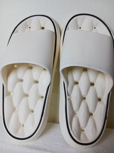 Sandali donna bianchi slip-on