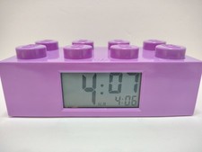 Lego Sveglia Mattone Viola