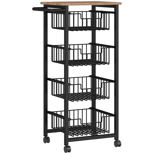 Carrello cucina con 4 - carrello,