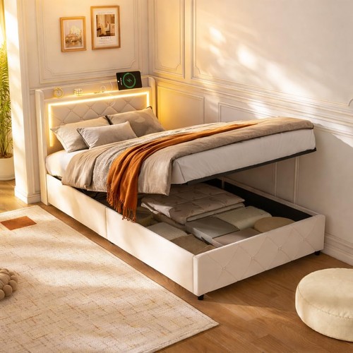 Letto imbottito 90x200 - , cm